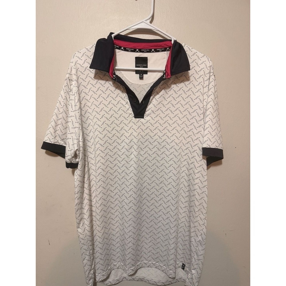 Kenneth Cole Golf Shirt Lot Medium